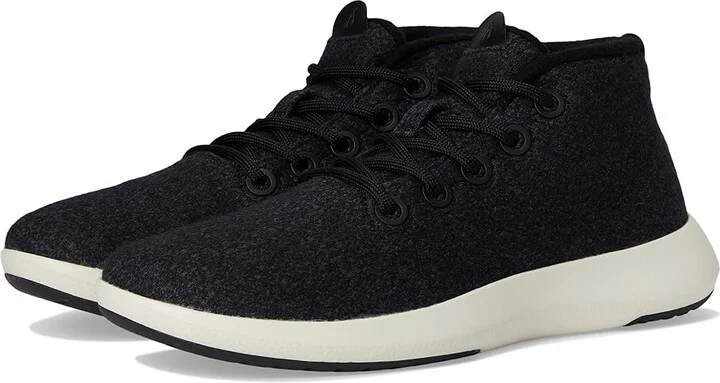 Allbirds Wool Runner-up Mizzle Men's Shoes Nat Black (Natural White) : 8 D - Medium, Lace/Vinyl/Wool