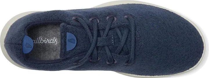 Allbirds Wool Runner Women's Shoes Hazy Indigo (Blizzard) : 11 B - Medium - Image 2