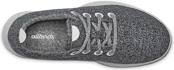 Allbirds Wool Runner Women's Shoes Natural Grey (Light Grey) : 9 B - Medium - Image 2