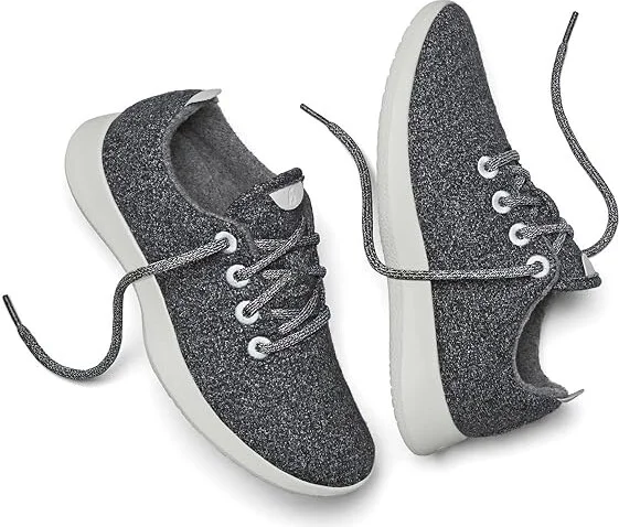 Allbirds Wool Runner Women's Shoes Natural Grey (Light Grey) : 9 B - Medium - Image 3