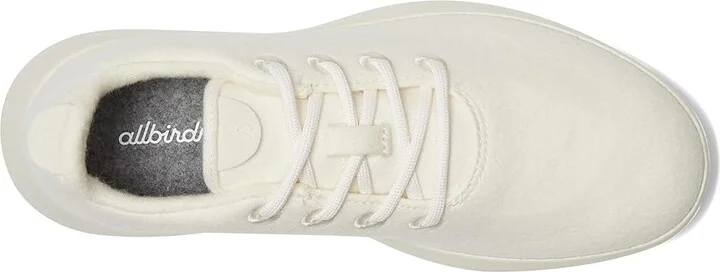 Allbirds Wool Runner Women's Shoes Natural White (Cream) : 10 B - Medium - Image 2