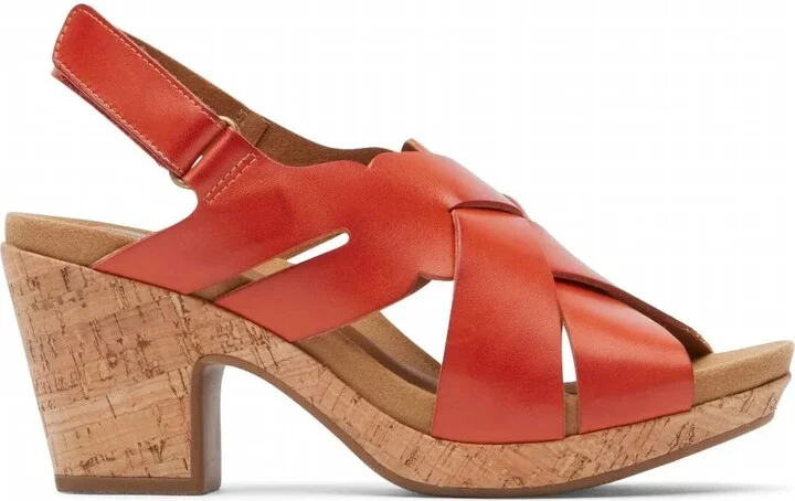 Alleah Sling Heel In Rust