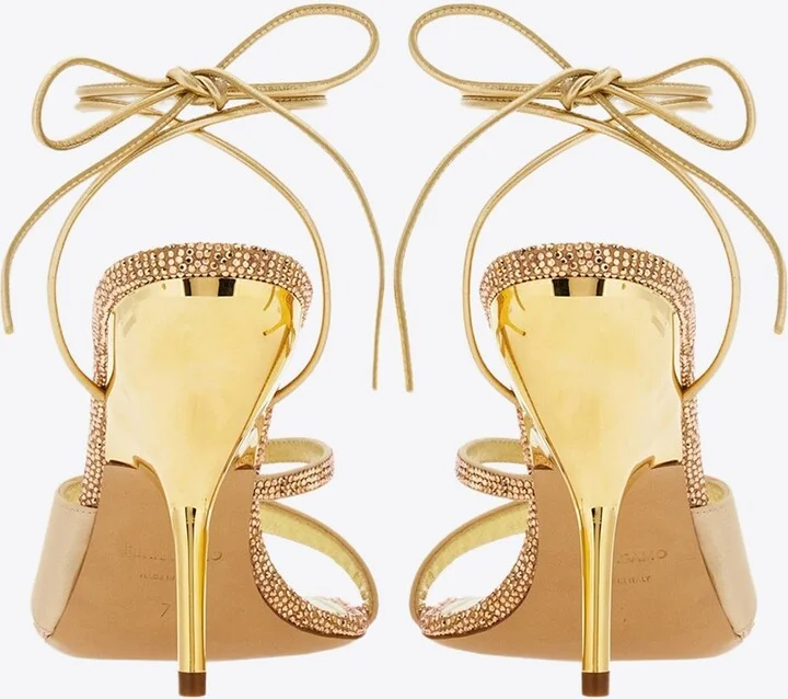 Allegra 105 Crystal Embellished Sandals - Image 2