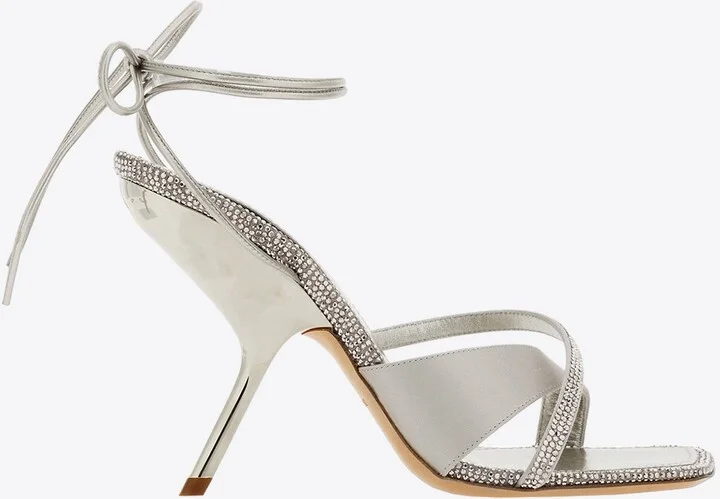 Allegra 105 Crystal Embellished Sandals