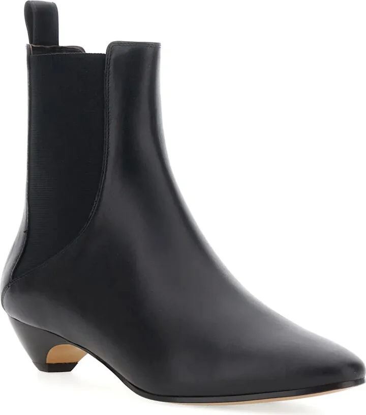Allegra elasticated-panel pointed-toe boots - Image 2