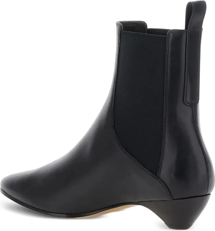 Allegra elasticated-panel pointed-toe boots - Image 3