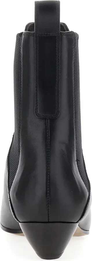 Allegra elasticated-panel pointed-toe boots - Image 4