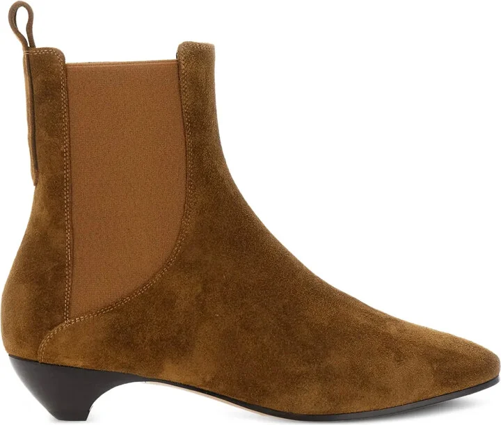 Allegra suede Chelsea boots