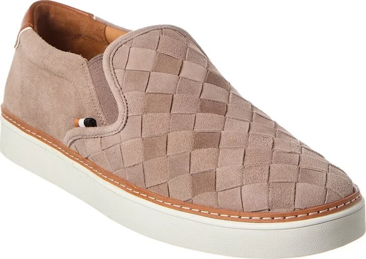 Allen Edmonds Alpha Woven Suede Slip-On Sneaker