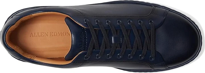 Allen Edmonds Barnes Men's Shoes Navy Blue Leather : 10 D (M) - Image 2