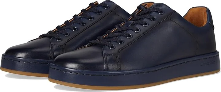 Allen Edmonds Barnes Men's Shoes Navy Blue Leather : 10 D (M)