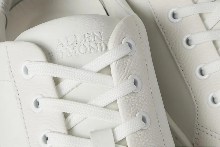 Allen Edmonds Barnes Men's Shoes White Leather : 11.5 D (M) - Image 7