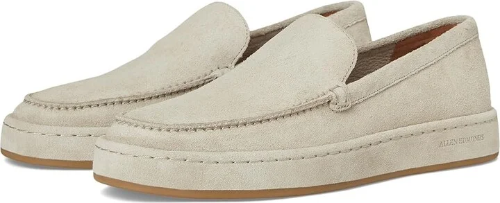 Allen Edmonds Brody-1 Men's Shoes Vapor Grey Suede : 9 D (M), Leather/Suede