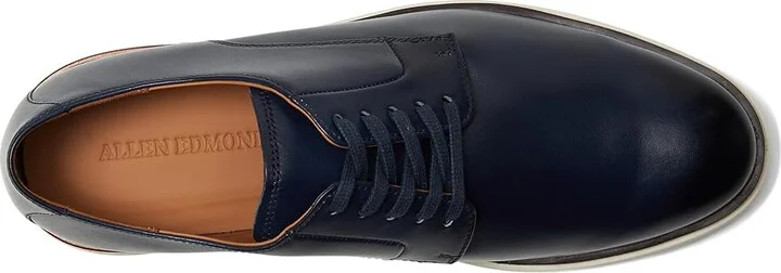 Allen Edmonds Carson Men's Shoes Navy Leather : 9.5 D (M) - Image 2