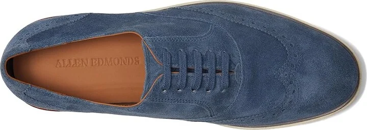 Allen Edmonds Carson Wing Oxford Shoes Men's Shoes Denim Suede : 8.5 D (M), Leather - Image 2