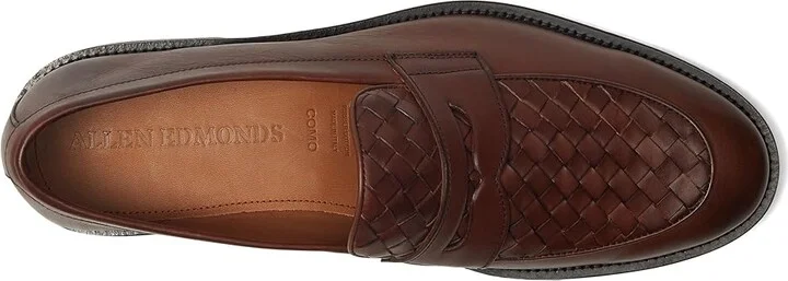 Allen Edmonds Como Loafer/Moc Shoes Men's Slip on Shoes Dark Brown Leather : 11 D (M) - Image 2
