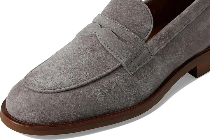 Allen Edmonds Como Loafer/Moc Shoes Men's Slip on Shoes Piombo Grey Leather : 12 D (M) - Image 7