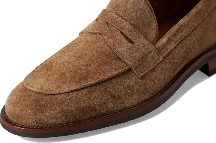 Allen Edmonds Como Loafer/Moc Shoes Men's Slip on Shoes Tobacco Leather : 13 D (M) - Image 7