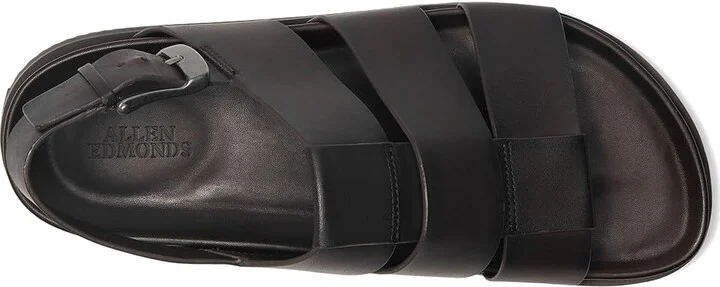 Allen Edmonds Damien Fisherman Sandals Men's Sandals Espresso Leather : 8.5 D (M), Suede - Image 2