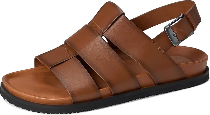 Allen Edmonds Damien Fisherman Sandals Men's Sandals Luggage Leather : 9 D (M), Suede - Image 5
