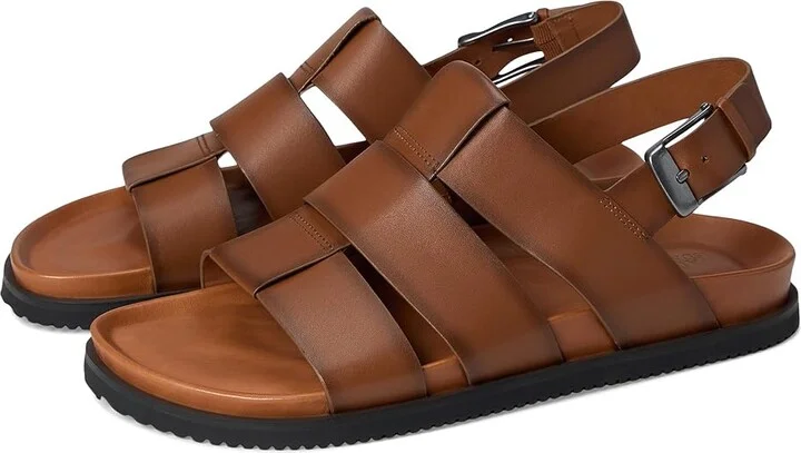 Allen Edmonds Damien Fisherman Sandals Men's Sandals Luggage Leather : 9 D (M), Suede