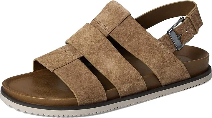 Allen Edmonds Damien Fisherman Sandals Men's Sandals Tobacco Leather : 13 D (M), Suede - Image 5