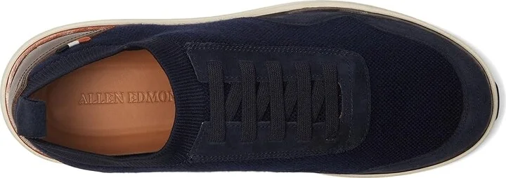 Allen Edmonds Easton Slip-on Shoes Men's Shoes Navy Knit Wool & Leather : 9 D (M) - Image 2