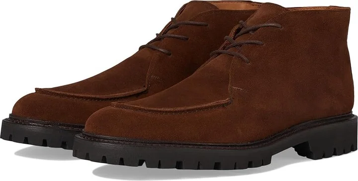 Allen Edmonds Graham Moccasins Men's Boots Snuff Suede : 13 D (M), Leather/Rubber/Suede