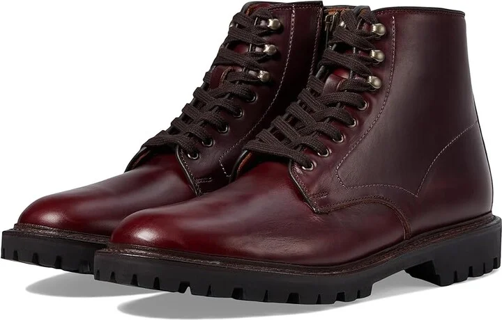 Allen Edmonds Higginsfplug Men's Shoes Burgundy : 9.5 D (M), Leather