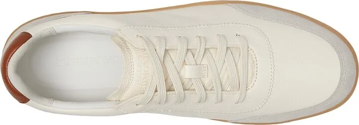 Allen Edmonds Liam U Throats Men's Shoes White Leather : 9.5 D (M) - Image 2