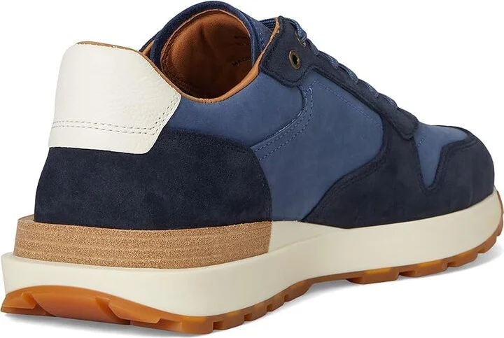 Allen Edmonds Lionel Lace-up Shoes Men's Shoes Navy Sea Leather & Suede : 8 D (M) - Image 4