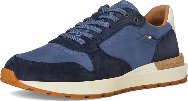 Allen Edmonds Lionel Lace-up Shoes Men's Shoes Navy Sea Leather & Suede : 8 D (M) - Image 5