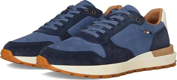Allen Edmonds Lionel Lace-up Shoes Men's Shoes Navy Sea Leather & Suede : 8 D (M)