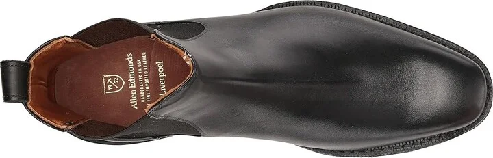 Allen Edmonds Liverpool Men's Boots Black Custom Calf : 9 D (M), Leather - Image 3