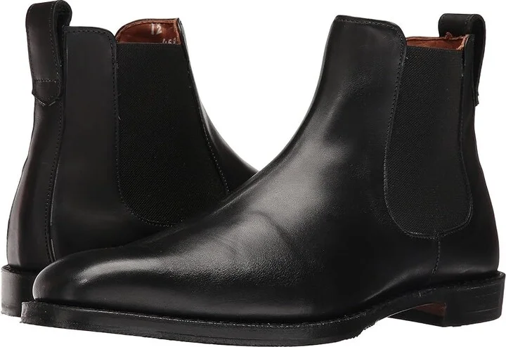 Allen Edmonds Liverpool Men's Boots Black Custom Calf : 9 D (M), Leather