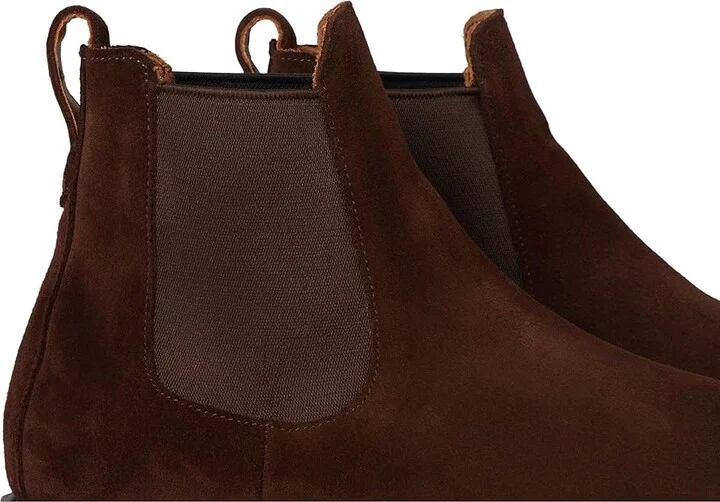 Allen Edmonds Liverpool Men's Boots Polo Brown Suede : 8.5 D (M), Leather/Suede - Image 7