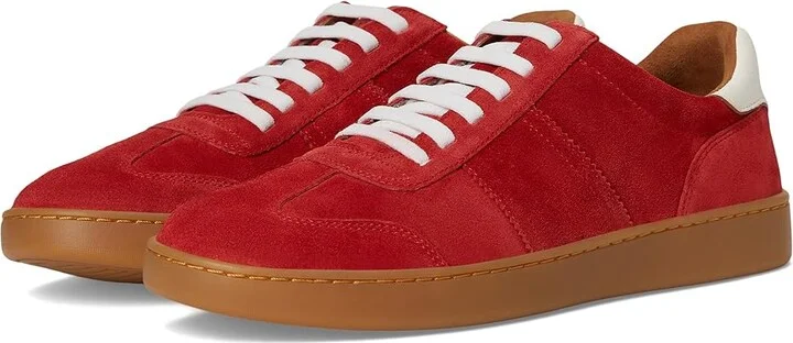 Allen Edmonds Ludlow Slip-on Shoes Men's Shoes True Red Suede : 12 D (M), Leather