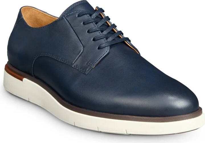 Navy Leather