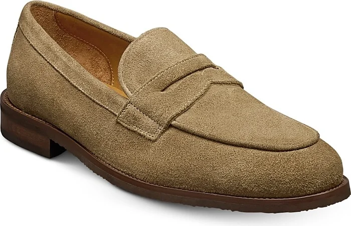 Allen Edmonds Men's Como Suede Slip On Loafers