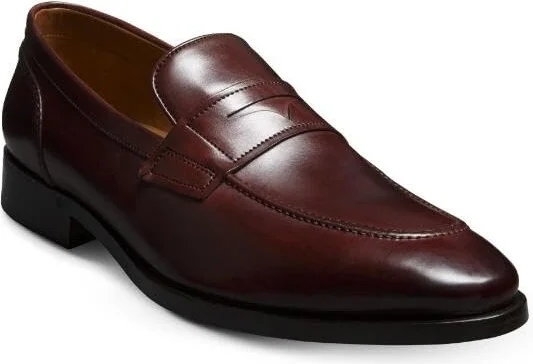 Burgundy Red Leather