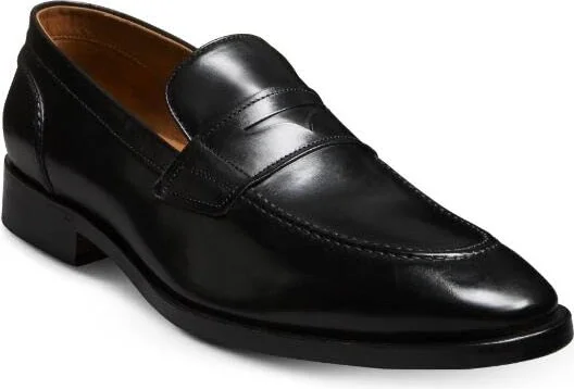 Allen Edmonds Men's Eli Fashion Leather Penny Loafer Black Leather 7 D