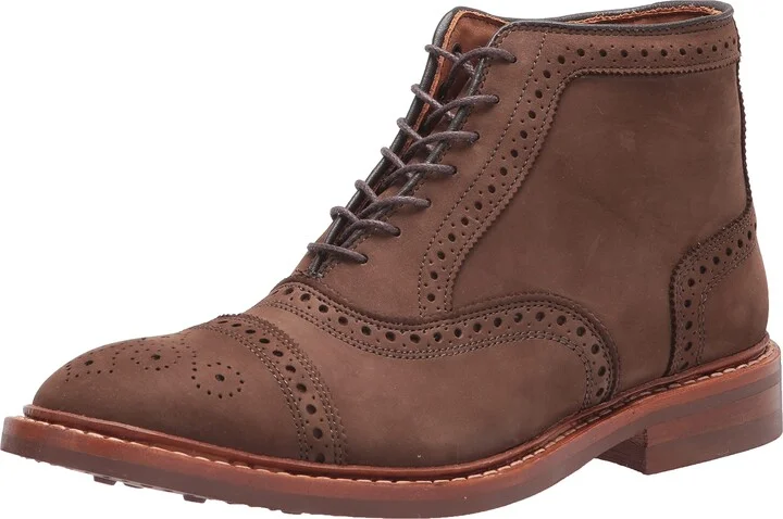 Allen Edmonds Mens Hamilton Wp Oxford Brown 9 D