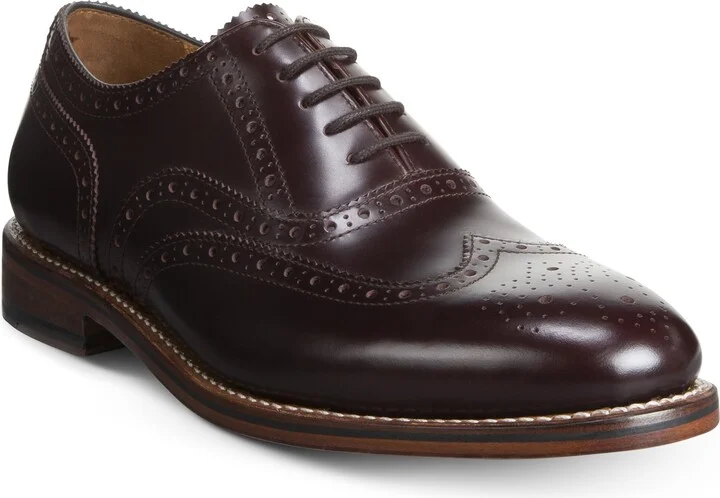 Allen Edmonds Mens Hendrix Oxford Mahogany Leather 8.5 D