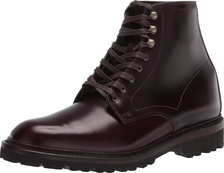 Allen Edmonds Mens Higgins Lug Oxford Chestnut 11.5 D