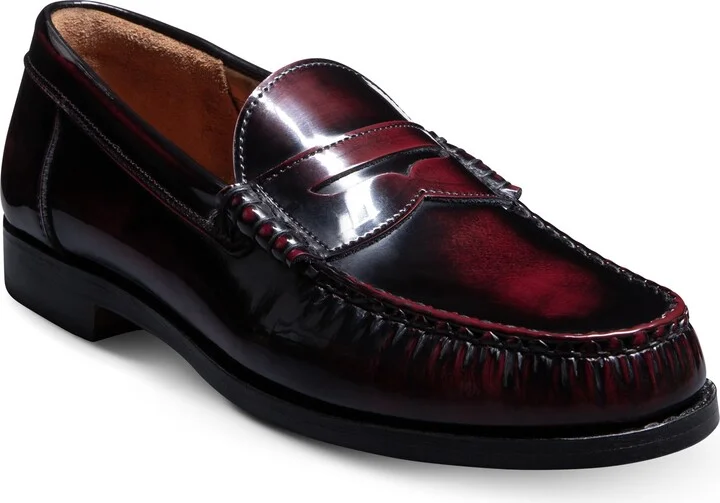 Antique Burgundy Leather