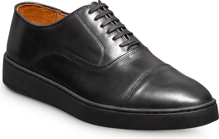 Allen Edmonds Men's Park Sneaker 2.0 Sneaker Black Leather 10.5 D