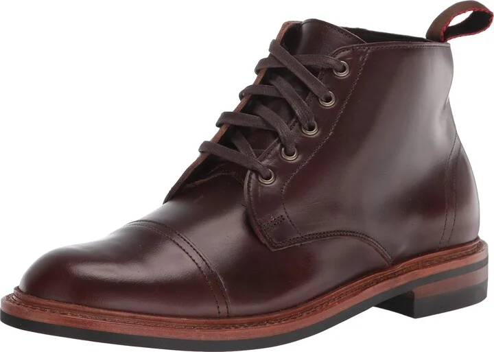 Allen Edmonds Mens Patton Wp Oxford Brown 10.5 D
