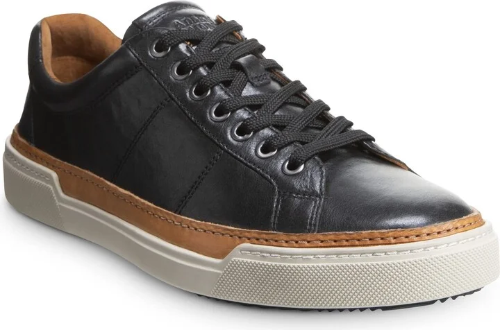 Allen Edmonds Men's Porter City Leather Derby Oxford Sneaker Black 10.5 D