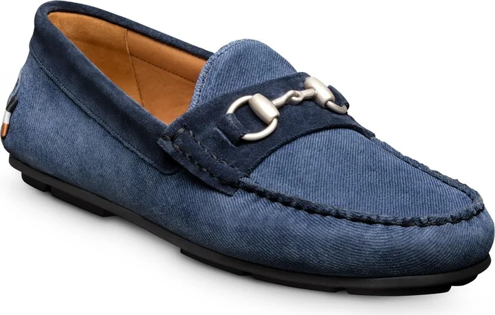 Allen Edmonds Mens Sebastian Loafer Navy 9.5 D
