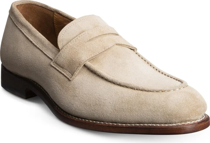 Allen Edmonds Mens Shelby Penny Loafer Gaucho Suede 9.5 D